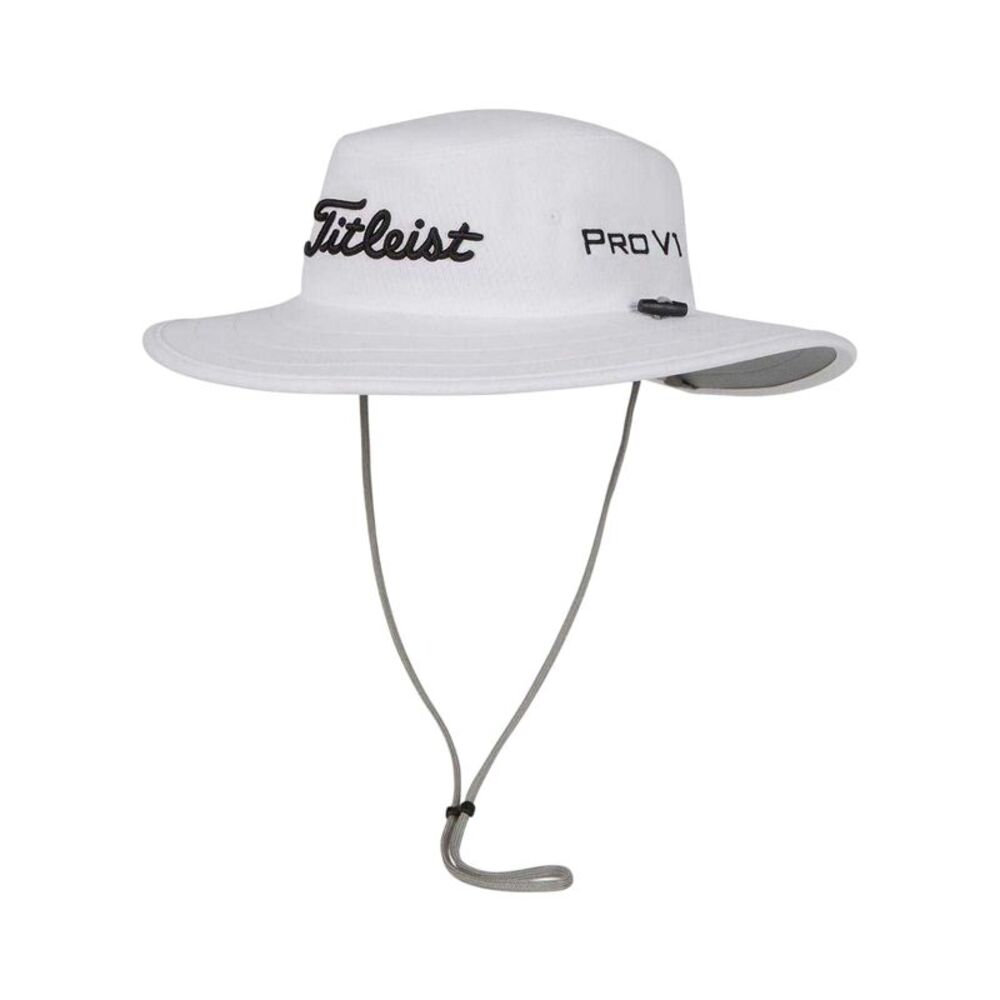 Titleist Tour Aussie Golf Bucket Hat / White/Black